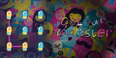 Colour Monster AppLock Theme پوسٹر