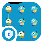 Cute Monster AppLock Theme icon