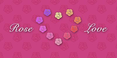 Rose Love - AppLock Theme Poster