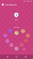 Rose Love - AppLock Theme ภาพหน้าจอ 1