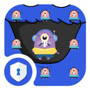 AppLock Cartoon Bule Theme APK