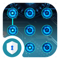 AppLock Blue Technology Theme