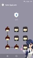 AppLock Beautiful Girl Theme capture d'écran 2