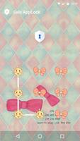 برنامه‌نما AppLock Bowknot Theme عکس از صفحه