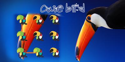 AppLock Cute Bird Theme Plakat