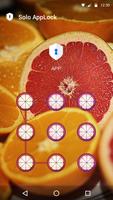 AppLock Grapefruit Theme स्क्रीनशॉट 1