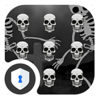AppLock Human Skeleton Theme Zeichen
