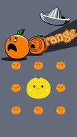 Orange AppLock Theme imagem de tela 1