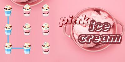 Pink Ice Cream AppLock Theme poster