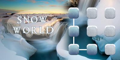 Snow World AppLock Theme Cartaz