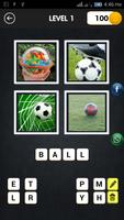 Guess the Picture Word Puzzle Affiche