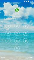 Ocean Beach AppLock Theme ảnh chụp màn hình 2