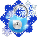 Smart App Lock Snowflakes Theme APK