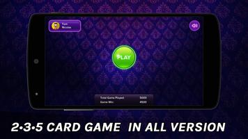 235 or 3 2 5 card game - 2 3 5 Do Teen Paanch Card تصوير الشاشة 2