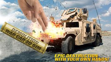 Demolition War Car 3D Sim screenshot 2
