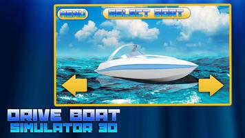 Drive Boat Simulator 3d capture d'écran 3