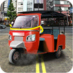 Driver Moto Rikshaw Simulator-icoon