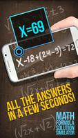 Math Formula Solution Simulato Affiche