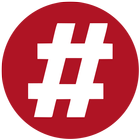 #hashtag icon