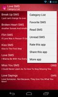 Love SMS screenshot 2