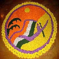 Rangoli With Flowers screenshot 1