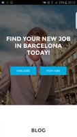 findBCNjobs - Barcelona Jobs Affiche