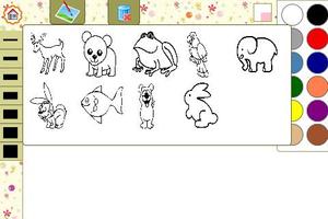Kids Color Fill الملصق