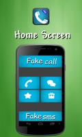 Fake Call & Fake SMS poster