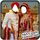 Sikh Couple Wedding Suit NEW icône