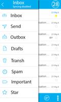 برنامه‌نما Email mail box fast mail عکس از صفحه
