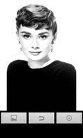 Audrey Hepburn Wallpaper capture d'écran 1