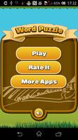 Word Puzzle پوسٹر