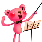 クマさんの音程ガイド作成 - ボイトレ、バイオリン、管楽器 アイコン