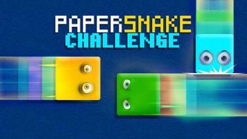 Square Paper Snake.io Cartaz