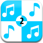 Tap Blue Piano Tiles 2 simgesi