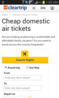 Flight Ticket Booking App تصوير الشاشة 2