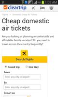 Flight Ticket Booking App captura de pantalla 2