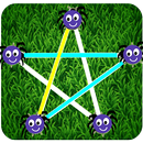 Spider web Puzzle Connect dots APK