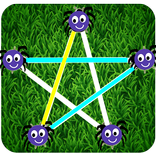 Spider web Puzzle Connect dots