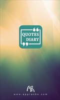 Quotes Diary poster