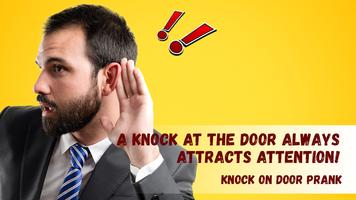 Knock on door prank Affiche