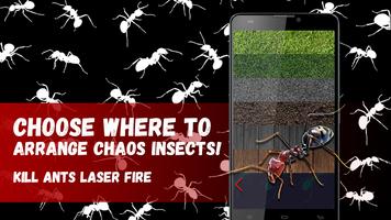 پوستر Kill Ants Laser Fire