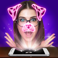 Selfie hologram edit joke