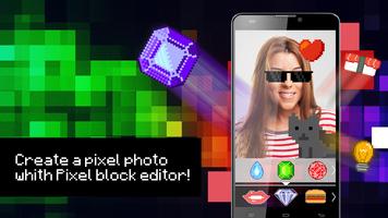 3 Schermata Editor di blocchi pixel