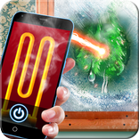 Thermal laser simulator