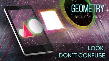 Geometry Neon Challenge पोस्टर