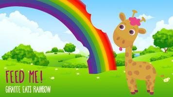 Girafa come arco-íris imagem de tela 2