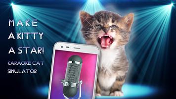 Karaoke Cat Simulator Affiche