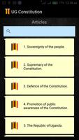 Uganda Constitution capture d'écran 3
