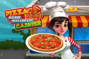 Pizza Maker Restaurant Cash Re Plakat